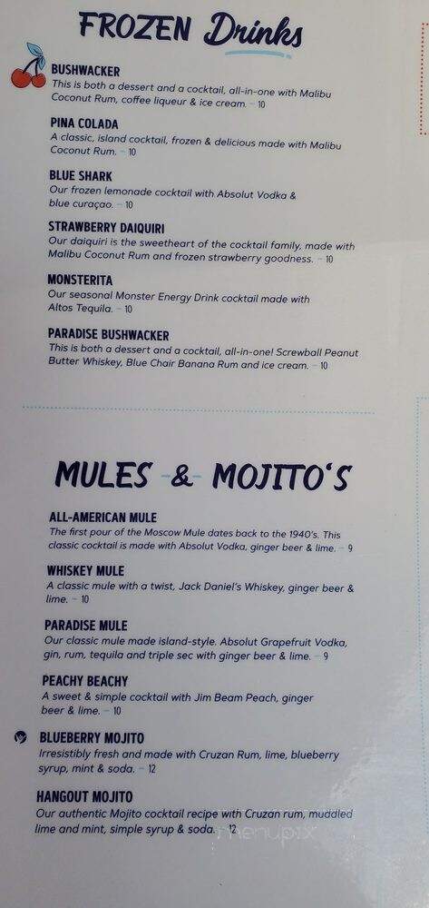 The Hangout - Gulf Shores, AL menu_pic