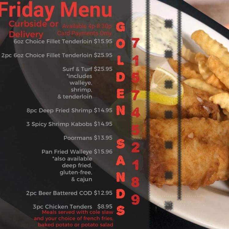 Golden Sands Golf Community - Cecil, WI menu_pic
