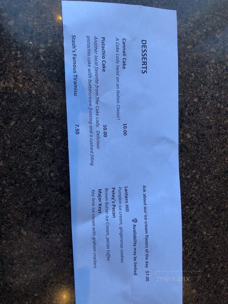 On The Waterfront - New London, CT menu_pic