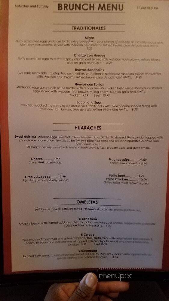 Desperados - Garland, TX menu_pic