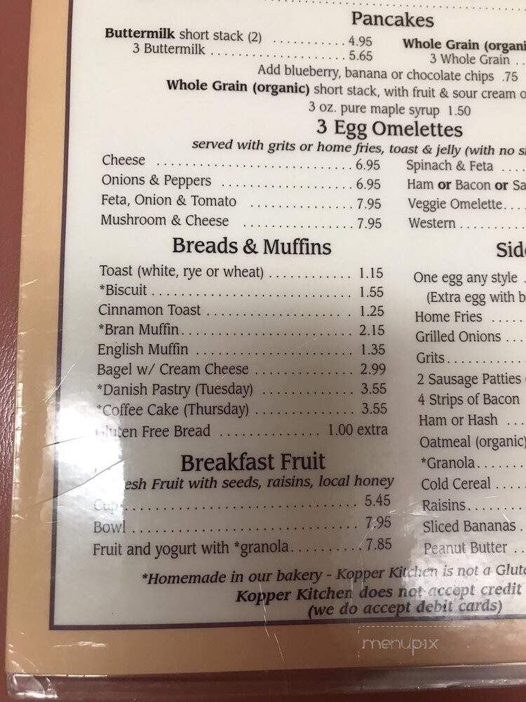 Kopper Kitchen - St Petersburg, FL menu_pic