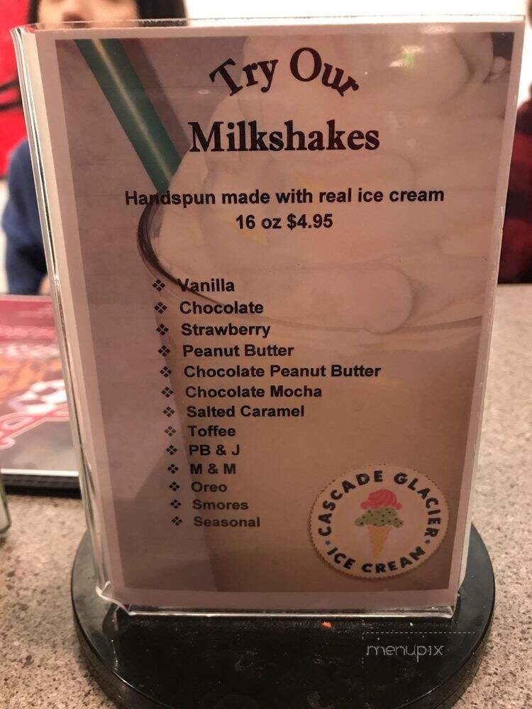 Benny's Rod & Custom Pizza Cafe - Vancouver, WA menu_pic