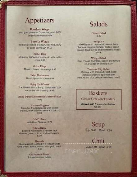 El Bo Inn - Atlanta, MI menu_pic