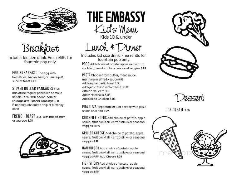 Embassy Restaurant And Dining Lounge - Glencoe, ON