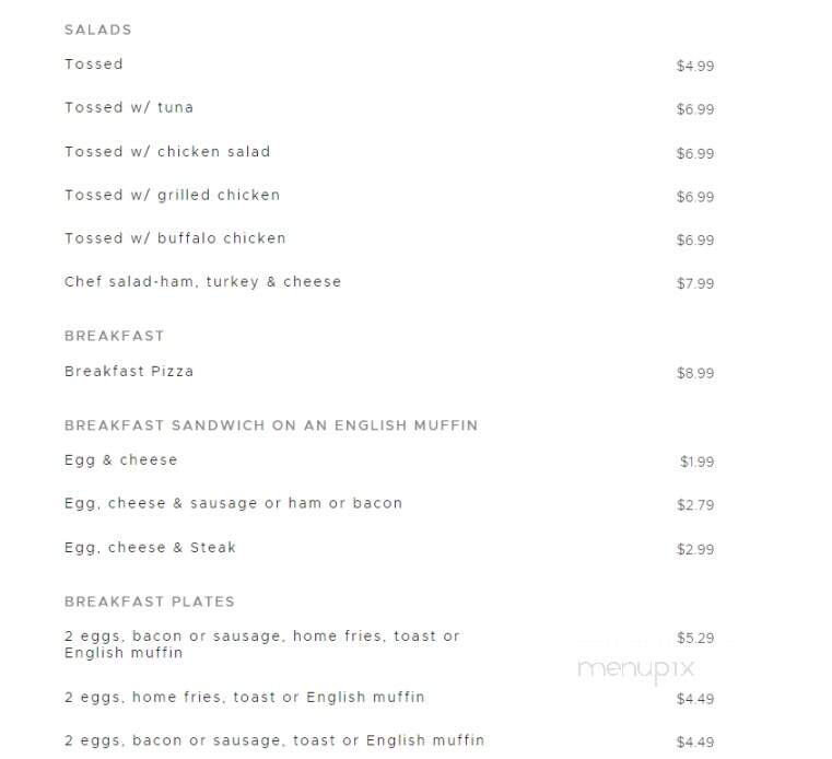 Allard's Market - North Berwick, ME menu_pic