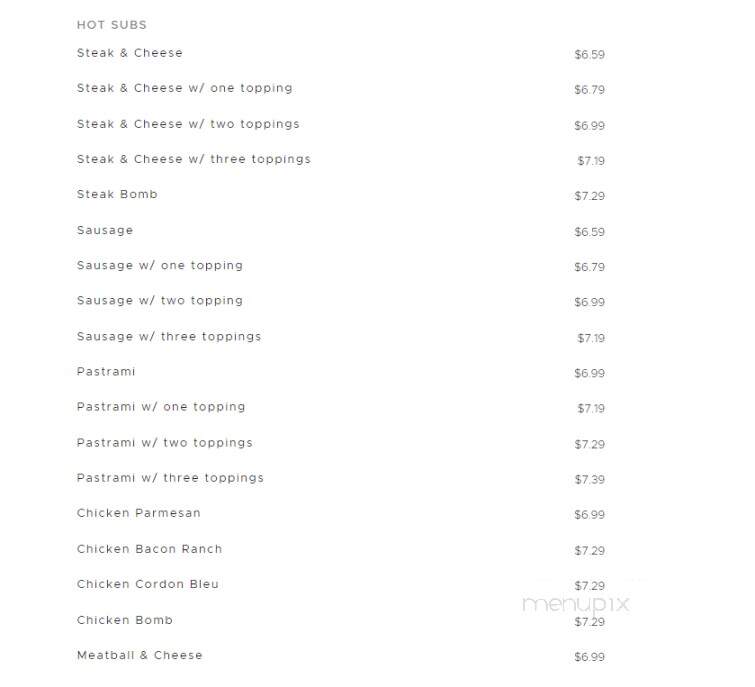 Allard's Market - North Berwick, ME menu_pic