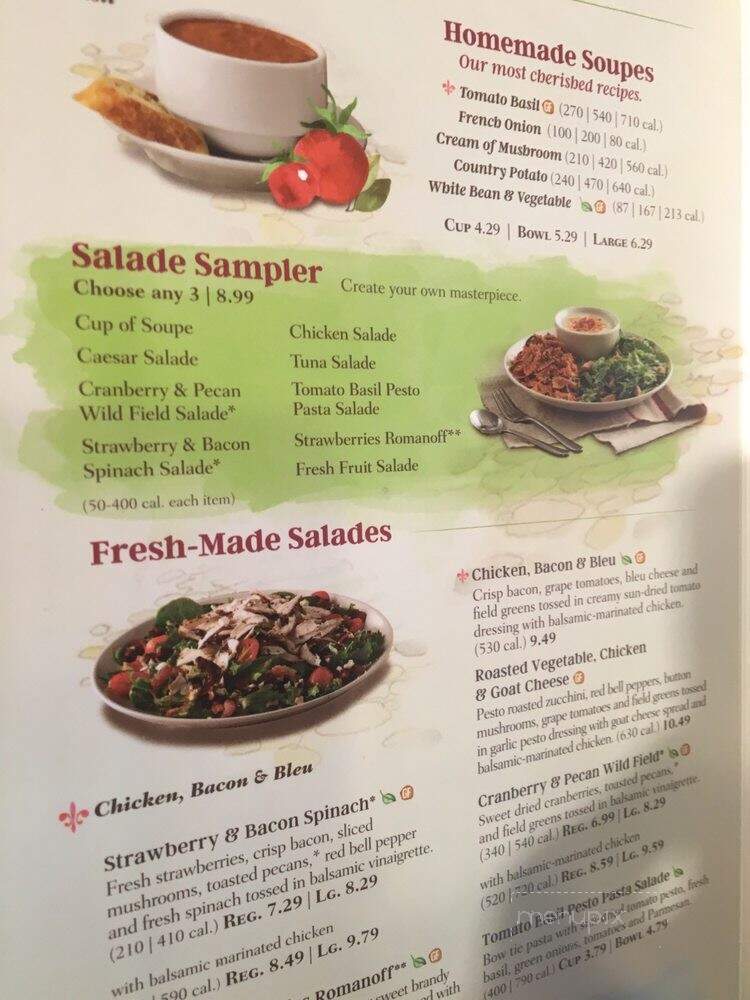La Madeleine - Columbia, MD menu_pic