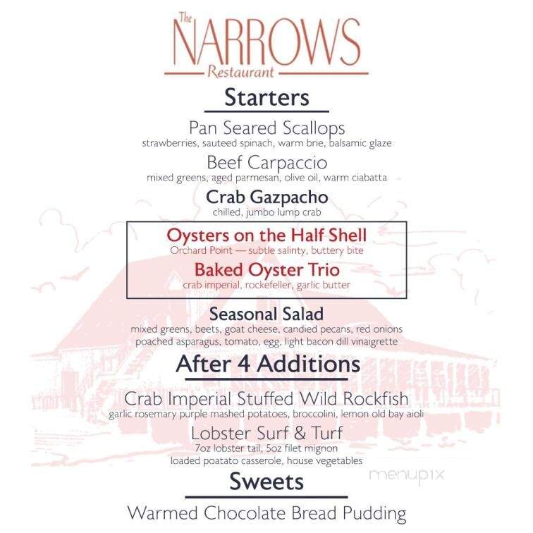 Narrows Restaurant - Grasonville, MD