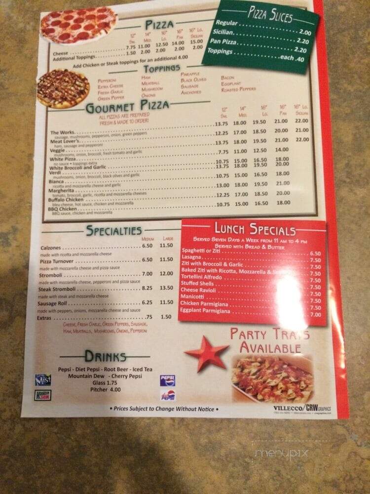 Red Star Pizza - Southampton, NJ