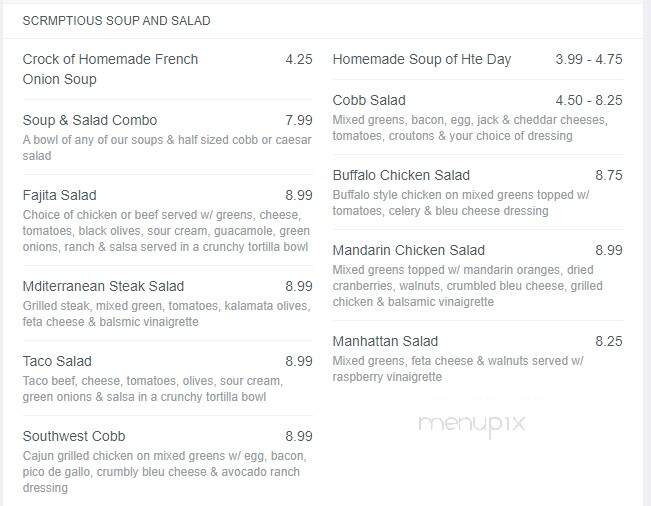 Jebs - Lowville, NY menu_pic