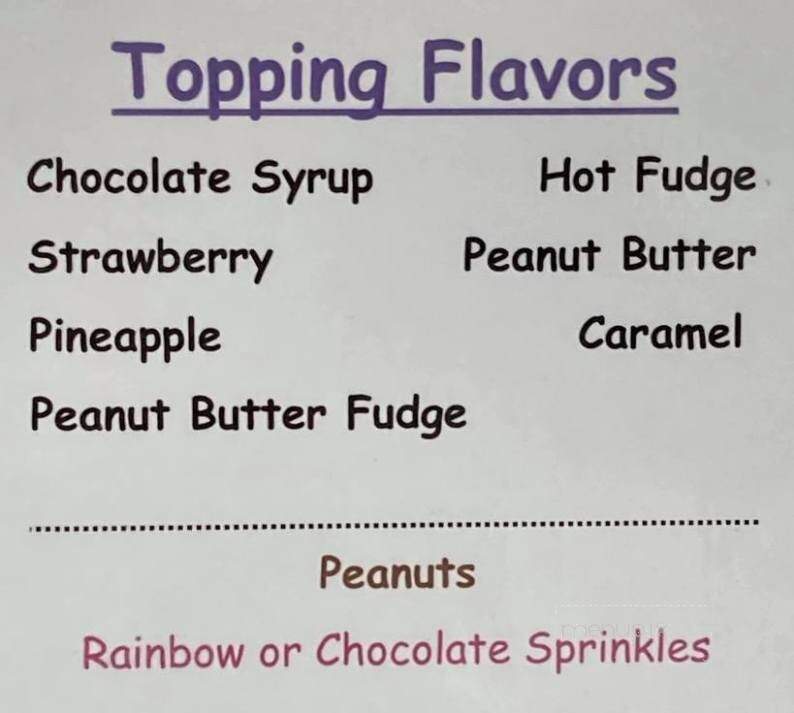 Creekside Country Market - Montoursville, PA menu_pic