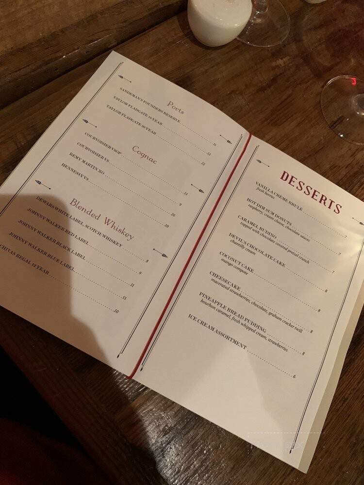 Earl's Restaurant - Lahaska, PA menu_pic