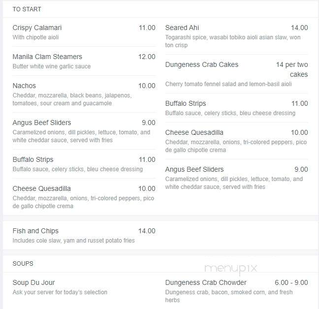 Hector's Restaurant - Erie, PA menu_pic