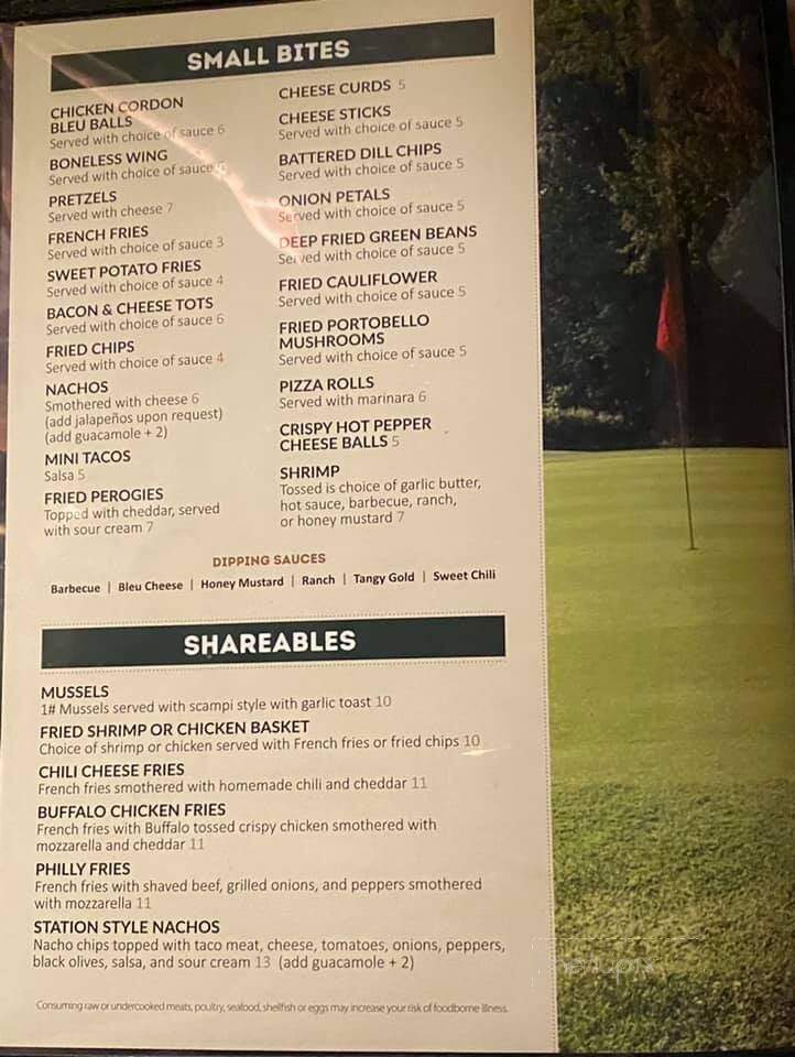 Hunter's Station - Tionesta, PA menu_pic