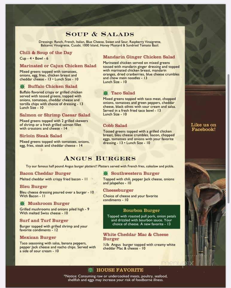 Hunter's Station - Tionesta, PA menu_pic