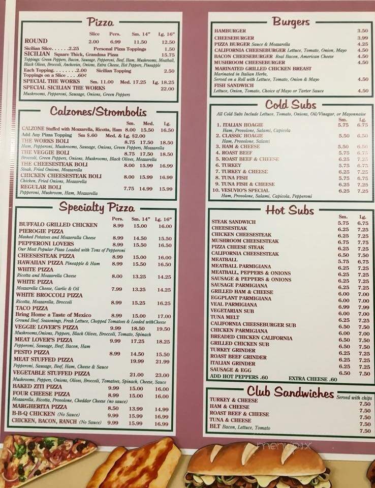 Vesuvio's Restaurant & Pizza - Allentown, PA