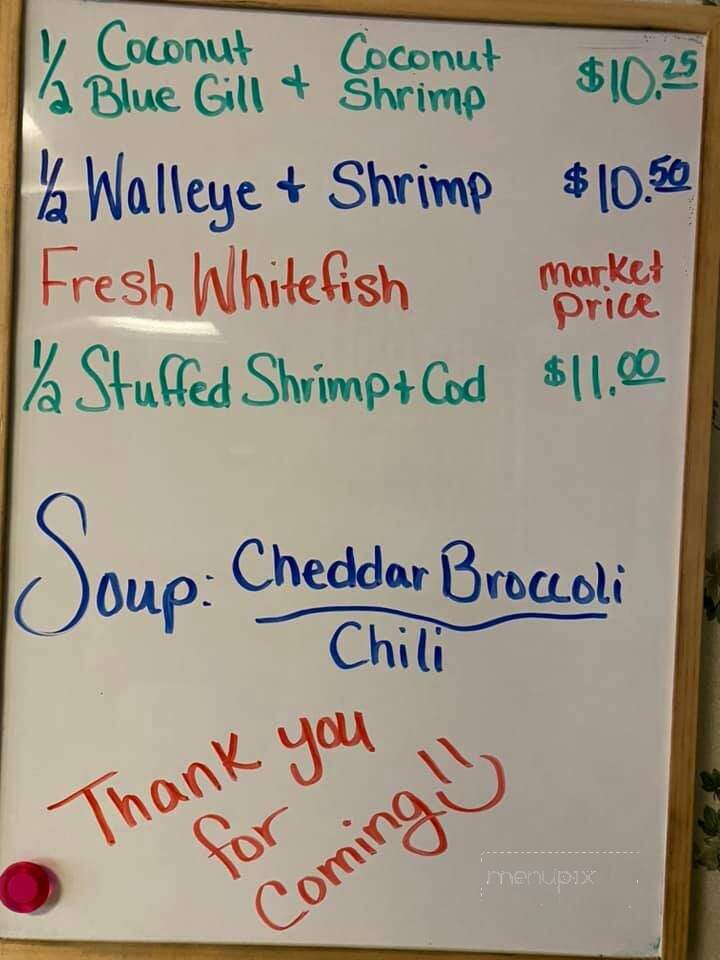 Marine House Tavern - Marinette, WI menu_pic