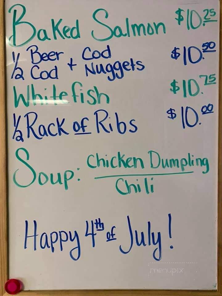 Marine House Tavern - Marinette, WI menu_pic