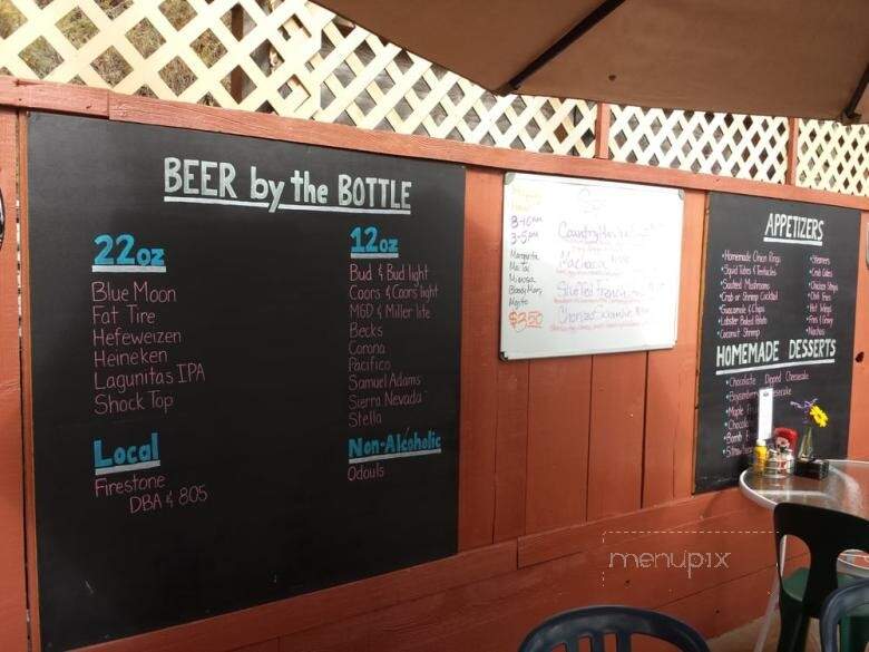 Fat Cats - Avila Beach, CA menu_pic