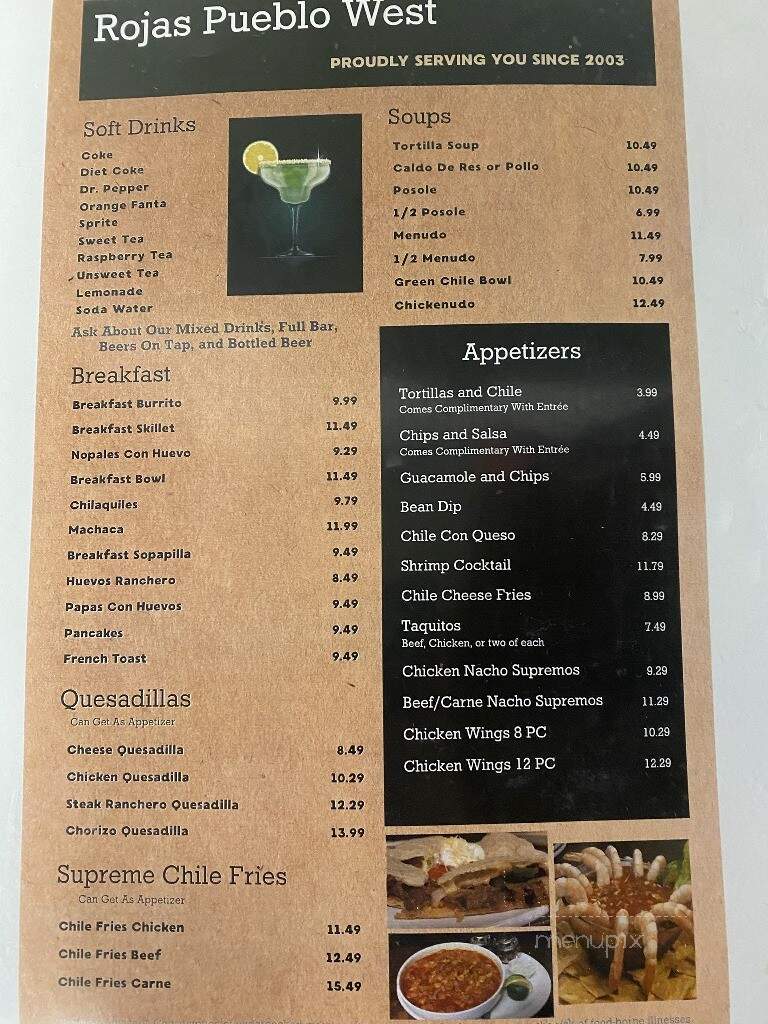 Rojas Restaurant Mexicano - Pueblo West, CO