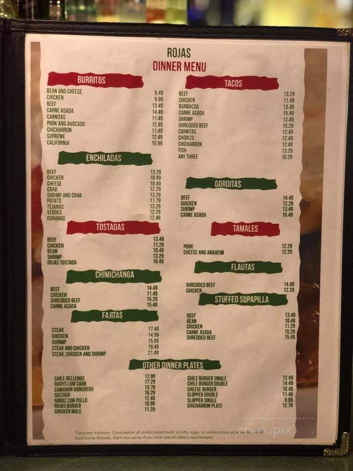 Rojas Restaurant Mexicano - Pueblo West, CO