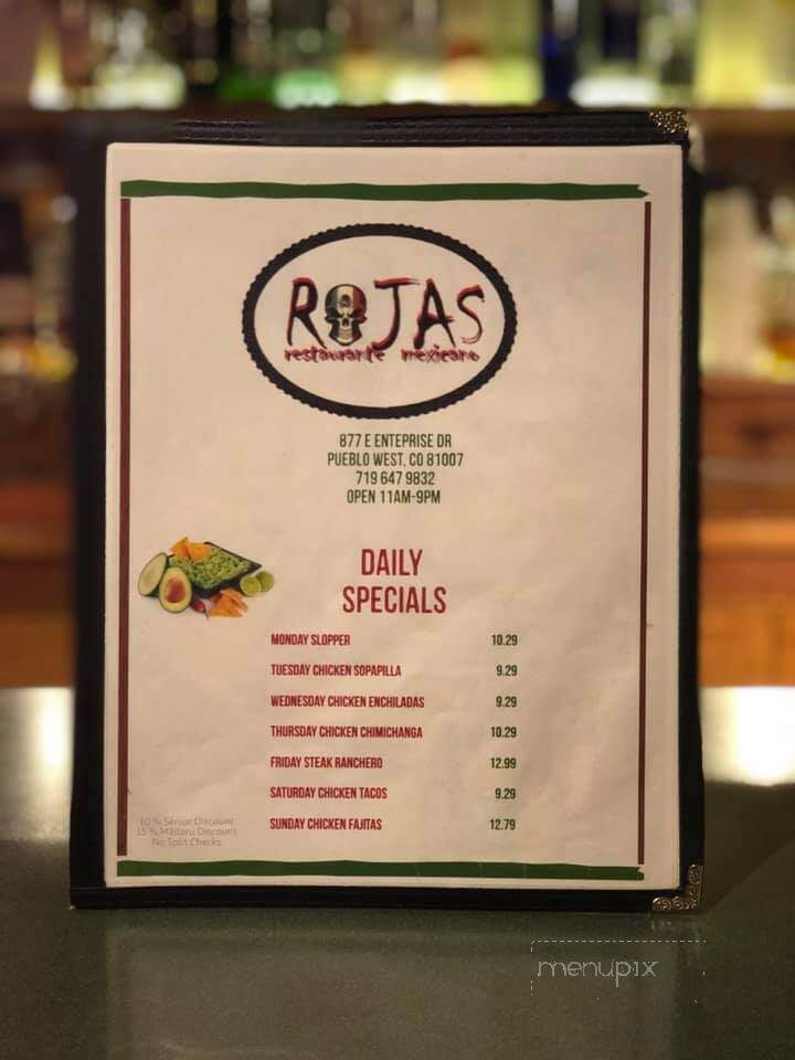 Rojas Restaurant Mexicano - Pueblo West, CO