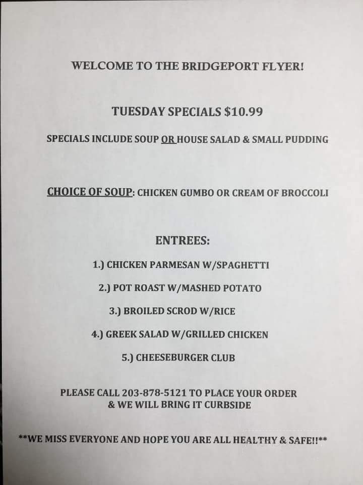 Bridgeport Flyer Diner - Milford, CT
