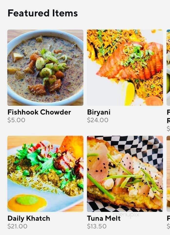 Fishhook - Victoria, BC menu_pic