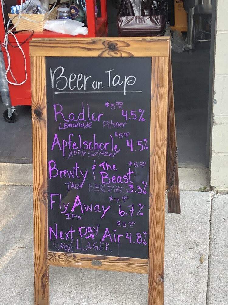 Billsburg Brewery - Williamsburg, VA menu_pic