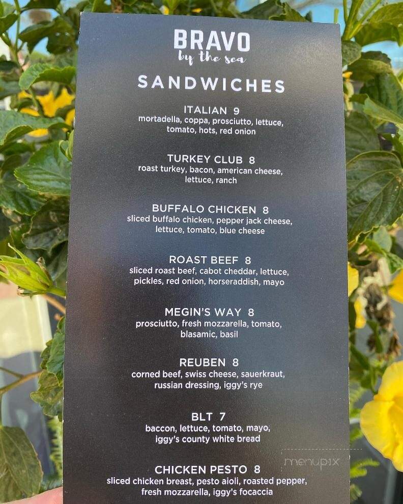 Bravo by the Sea - Manchester-by-the-Sea, MA menu_pic