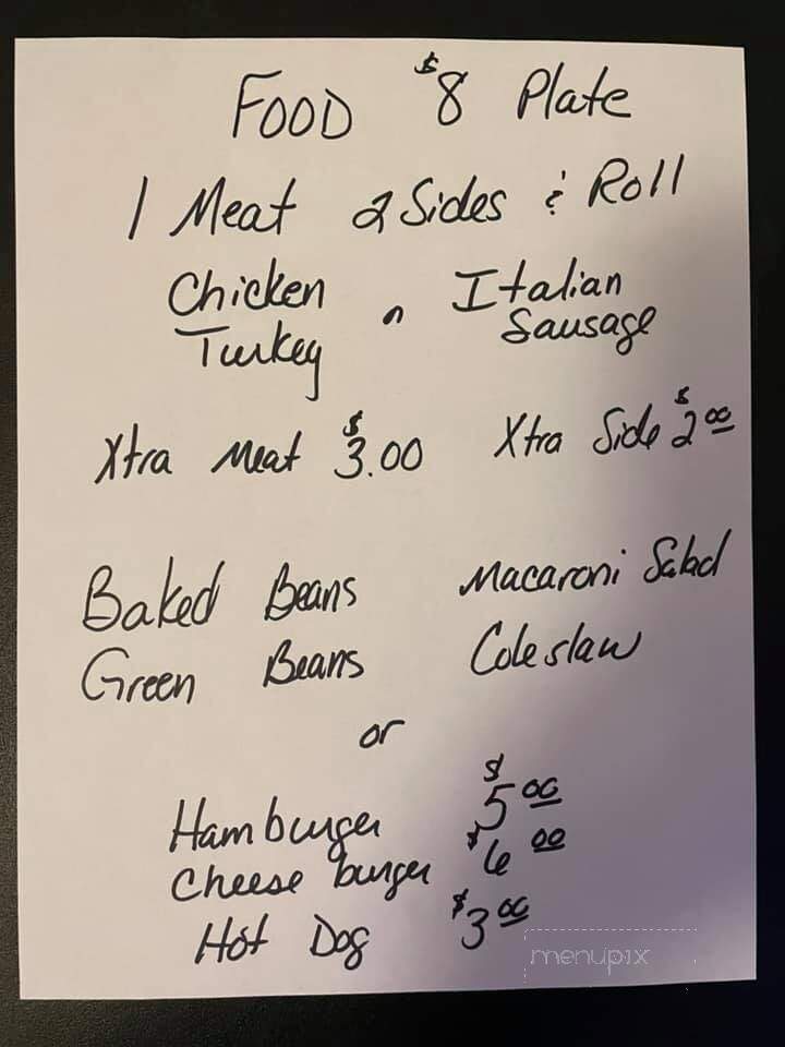 Laura Lee's Cafe & Pub - Zellwood, FL menu_pic