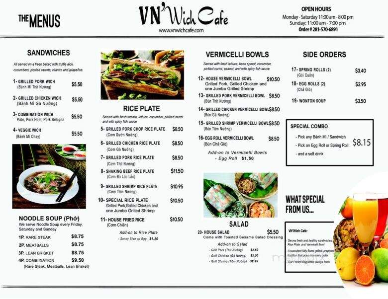 VN'Wich Cafe - Kingwood, TX