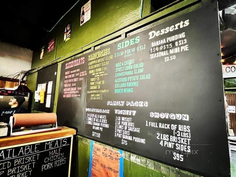 Helberg Barbecue - Waco, TX menu_pic