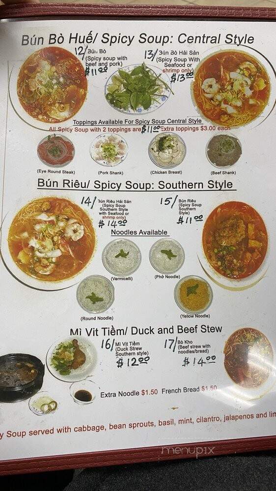 Ninh Kieu - Annville, PA menu_pic