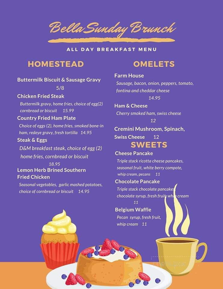 Bella Vista Winery - Maryville, IL menu_pic