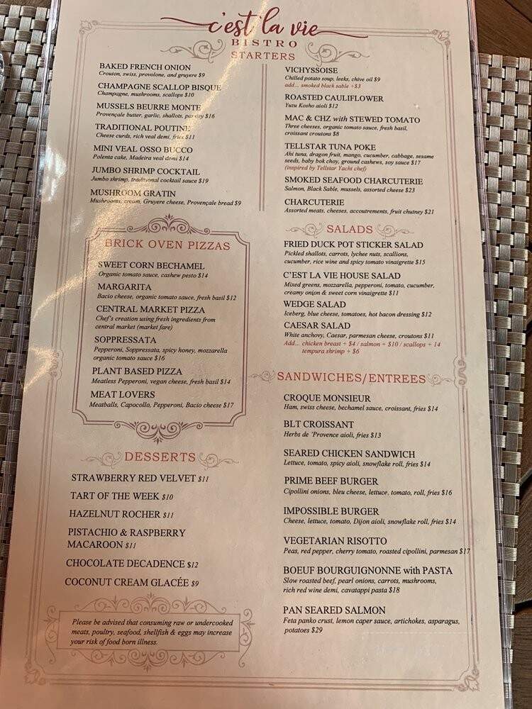 C'est La Vie Bistro - Lancaster, PA