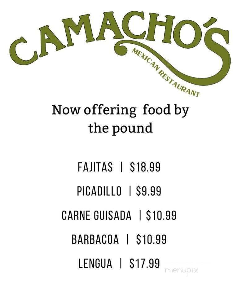 Camacho's Mexican Restaurant - San Antonio, TX