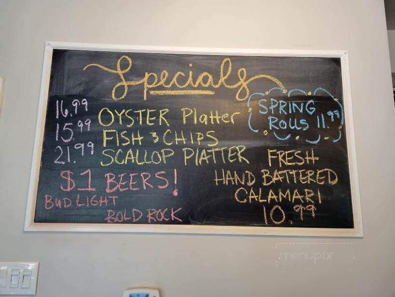Capt Harrells Seafood House - Poquoson, VA menu_pic