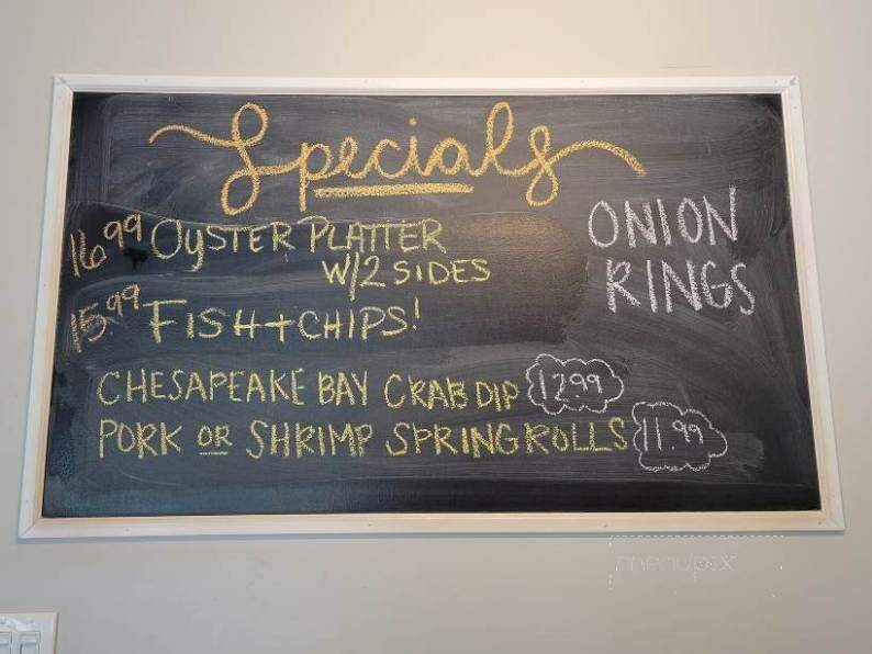 Capt Harrells Seafood House - Poquoson, VA menu_pic