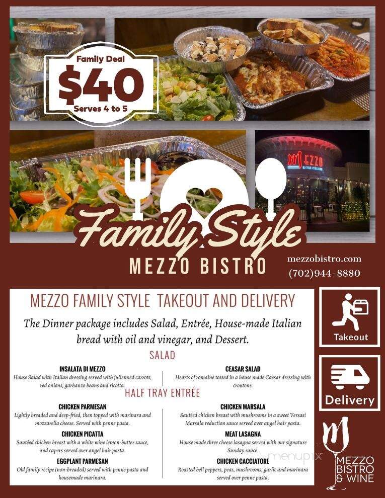 Mezzo Bistro & Bar - Honolulu, HI menu_pic