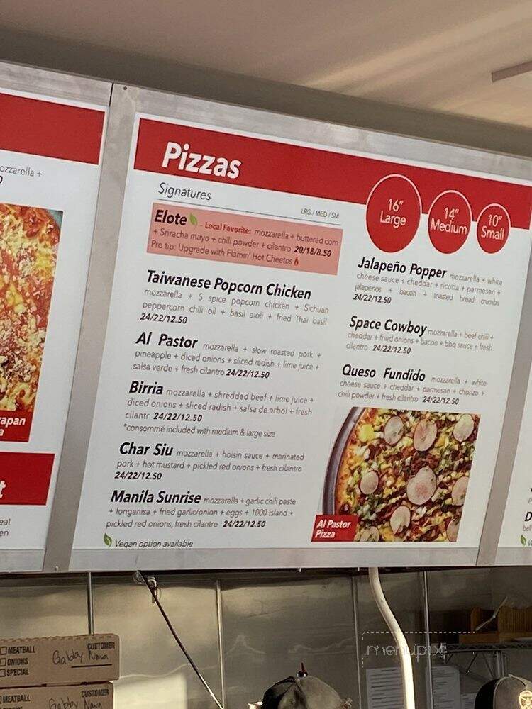 Rose City Pizza - Covina, CA menu_pic