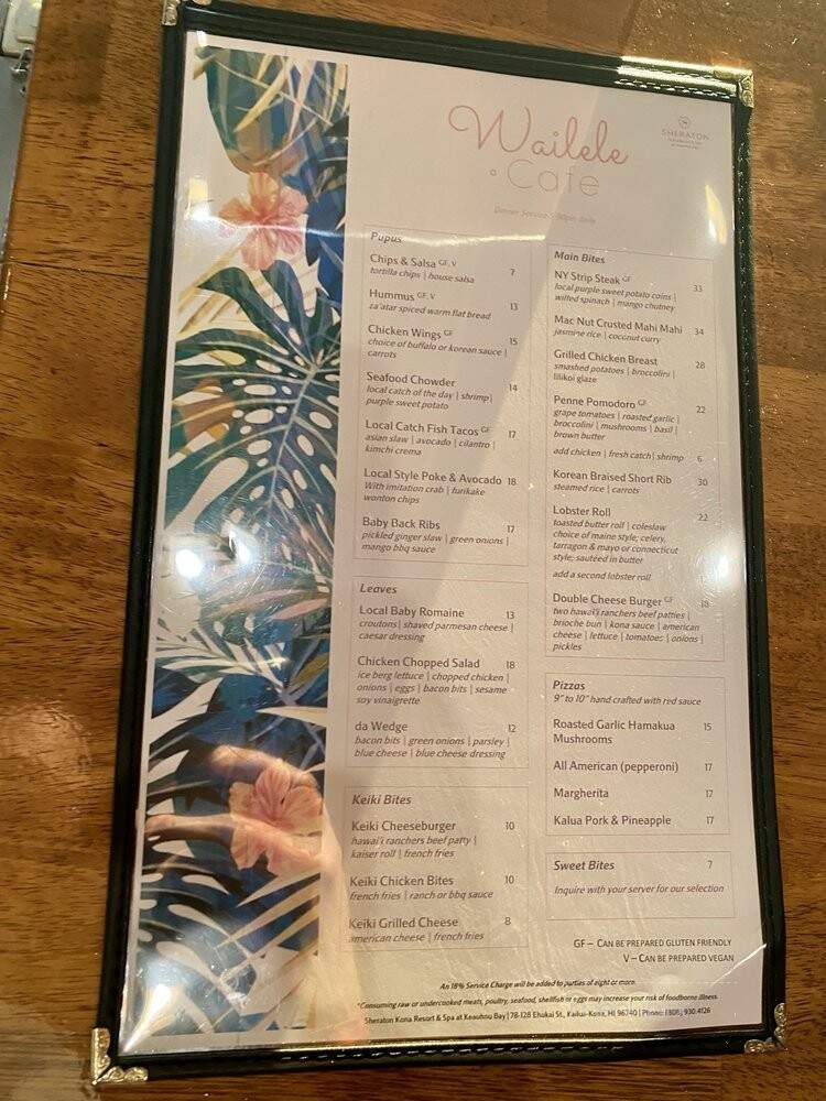 Wailele Cafe - Kailua-Kona, HI