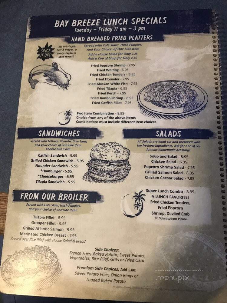 Bay Breeze - Hampton, GA menu_pic