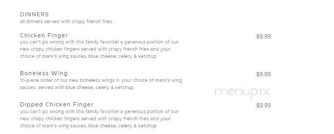Mark's Pizzeria - Albion, NY menu_pic