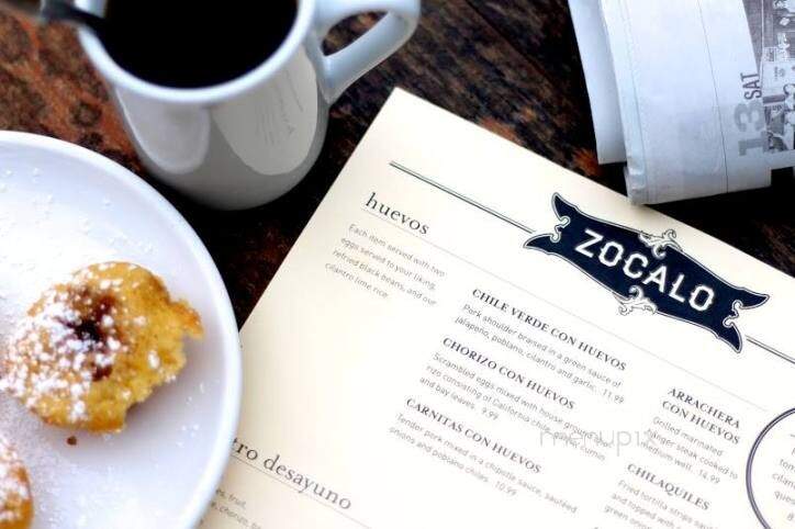 Zocalo - Roseville, CA menu_pic