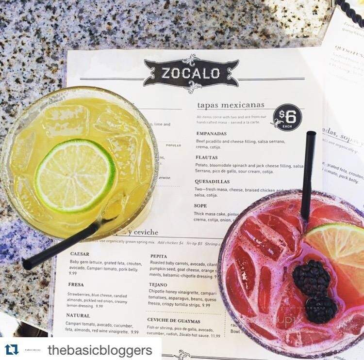 Zocalo - Roseville, CA menu_pic