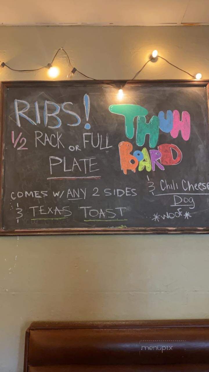 Thatcher's BBQ - Ringgold, GA menu_pic