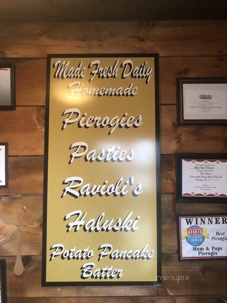 Mom & Pops Pierogi - Wilkes-Barre, PA menu_pic