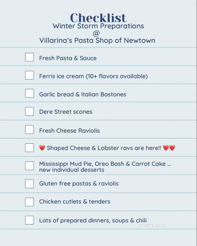 Villarina's Pasta Shop - Newtown, CT