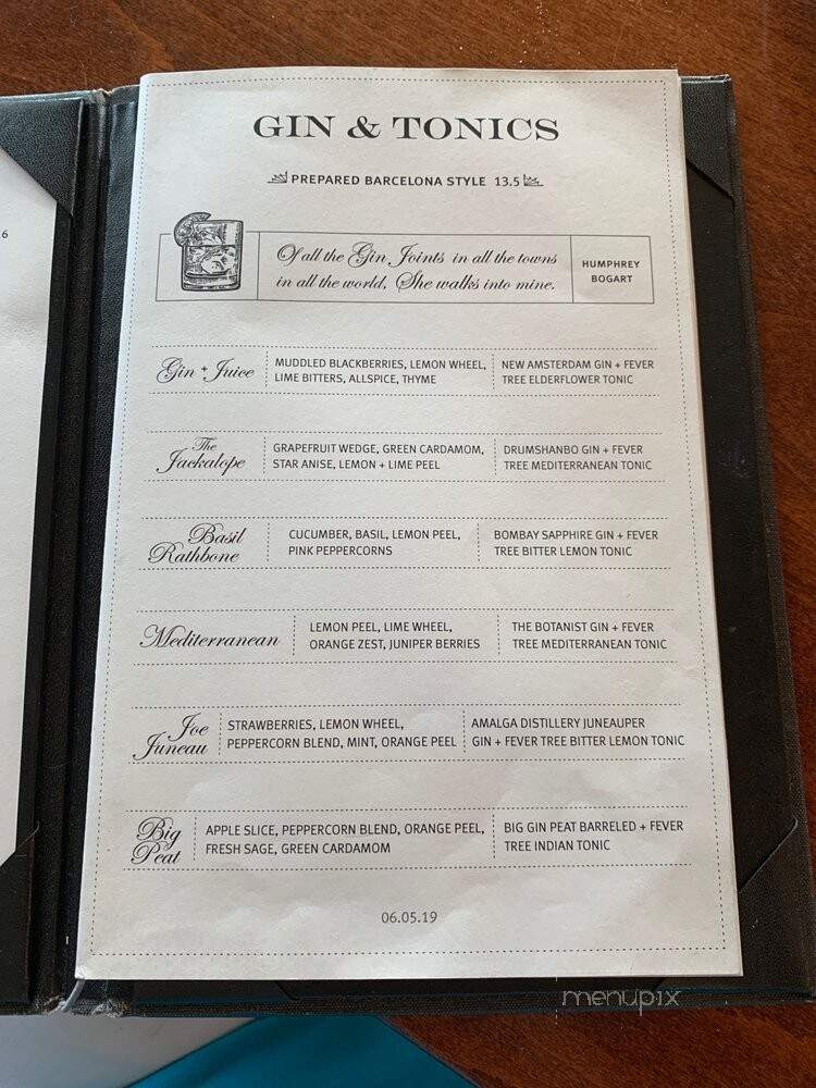South Restaurant + Coffeehouse - Anchorage, AK menu_pic